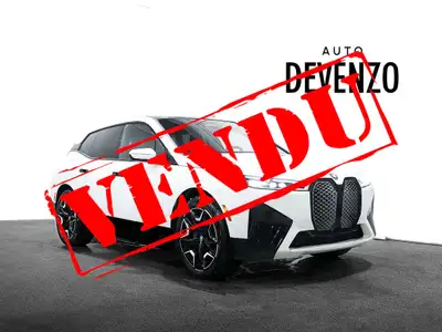 VENDU!!! 2023 BMW iX xDrive40 Electric, Alpine White on Black Leather, Premium Essential Package, Sp...