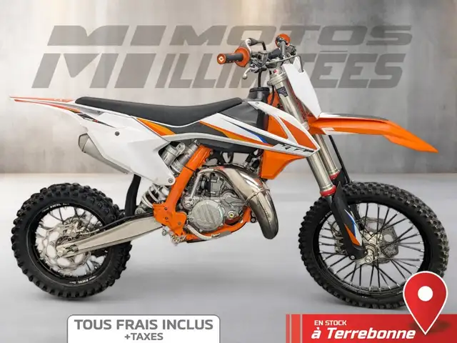 2021 KTM 85 SX 17/14 in Dirt Bikes & Motocross in Laval / North Shore - Image 2