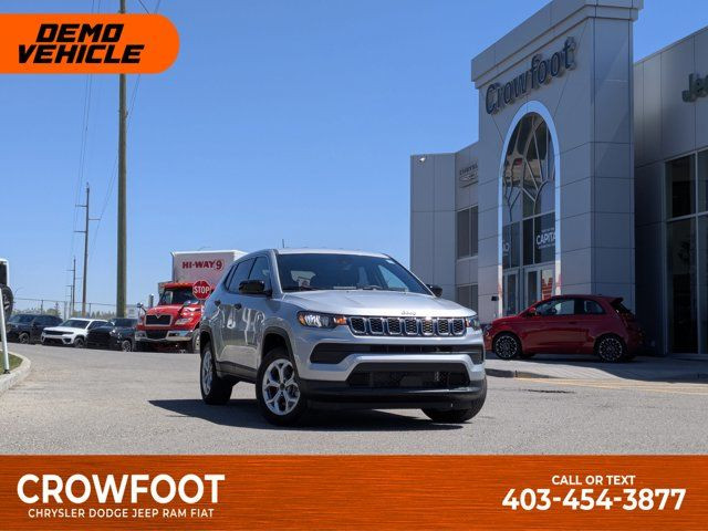 2025 Jeep Compass Sport - LED Headlamps - Heated Seats - Active in Cars & Trucks in Calgary