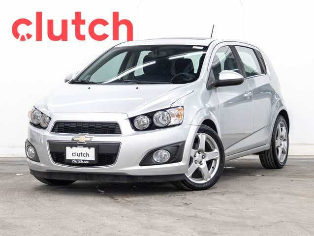 2016 Chevrolet Sonic LT w/ Power Moonroof, Rearview Cam, A/C in Cars & Trucks in City of Toronto
