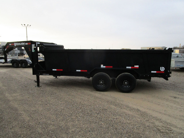 2024 RawMaxx LPX Tandem Axle Steel Gooseneck Dump Trailer 14,000 in Cargo & Utility Trailers in Barrie - Image 4