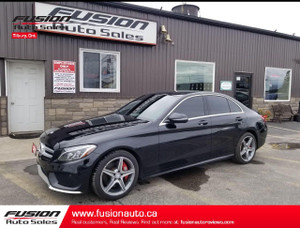 2016 Mercedes-Benz C-Class C300 AWD-NAVIGATION-REAR CAMERA-HEATED LEATHER