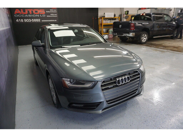 2013 Audi A4 PREMIUM 2.0T QUATTRO - MANUEL - CUIR TOIT OUVRANT in Cars & Trucks in Lévis - Image 3