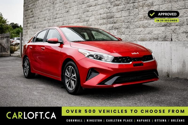 2022 Kia Forte EX • REAR CAM • CP/AA • WIRELESS CHARGING in Cars & Trucks in Kingston