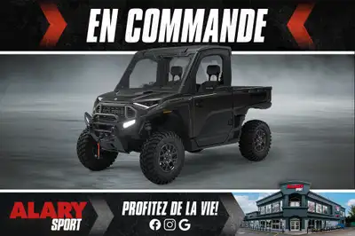 Ce CÔTE À CÔTE POLARIS RANGER XD 1500 PREMIUM Edt. Northstar 2025 est disponible DÈS MAINTENANT! Con...