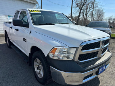  2016 RAM 1500 ST, Quad Cab, 4X4, V6