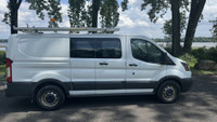 2016 FORD TRANSIT T-150 130" CARGO VAN 3.7L V6 353 000 KM AUTOMATIQUE BLANC INT NOIR EN TISSUE TOUTE... (image 6)