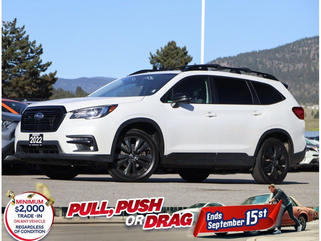 2022 Subaru Ascent Onyx 7-Psg - No Accidents / One Owner / BC Ve in Cars & Trucks in Penticton