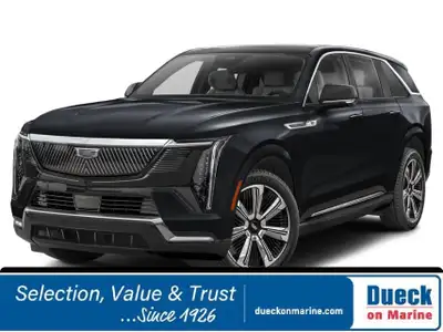 Electrified and electrifying, our 2026 Cadillac Escalade IQ Premium Sport AWD with the Onyx Pack int...