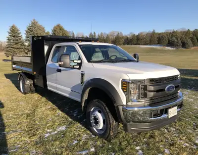 Miska Landscape Dump Bodies - Fully Loaded 11'6in. Contractor Model installed on your cab and chassi...