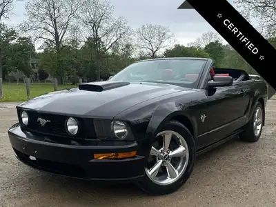 Experience the perfect blend of performance and bold design with this 2009 Ford Mustang GT Convertib...
