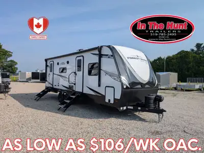 RV, Travel Trailer, Camper, Towable, Mobile Home, Bunks, Bunk Beds, Couples Coach, King Bed, East to...