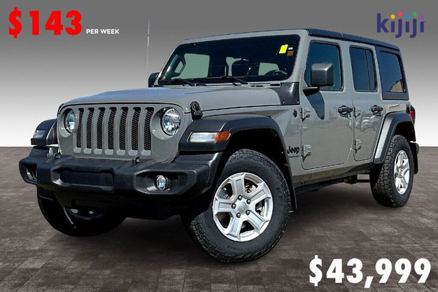 2023 Jeep Wrangler 4wd Unlimited Sport in Cars & Trucks in Edmonton