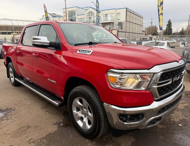 2022 RAM 1500 BIG HORN CREW 4X4 SHORT BOX WE FINANCE ALL CREDIT in Cars & Trucks in Edmonton - Image 3