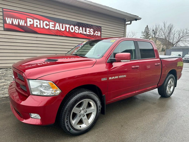  2012 Ram 1500 Crew Sport - cam - sunROOF - remote start- ALPINE in Cars & Trucks in Fredericton