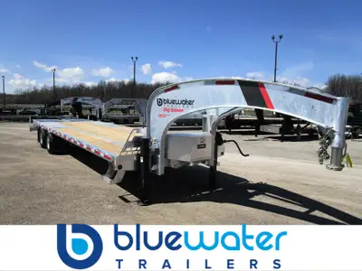 K-Trail Galvanized Beavertail Gooseneck Trailer 28,075 Lb is $36,510.00 ! Ord: 20954-1 - Ser: 2RYKGP...