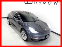 2018 TESLA MODEL 3 CARFAX VERIFIED, CLEAN TITLE 102,000KM AUTOMATIC TRANSMISSION GRAY EXTERIOR ON BL... (image 6)