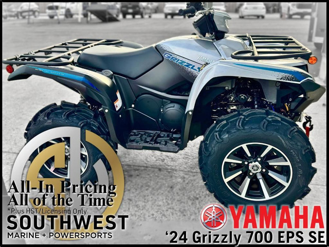 2024 Yamaha Grizzly 700 EPS SE in ATVs in Grand Bend
