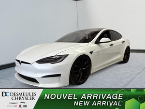 2021 Tesla Model S Plaid AWD Toit vitre Autopilot Navigation 1020 hp