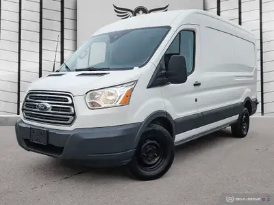 2017 FORD TRANSIT 250 | MEDIUM ROOF CARGO VAN | 129.9 INCH WB | 3.7L V6 GASOLINE ENGINE | 259300 KM...