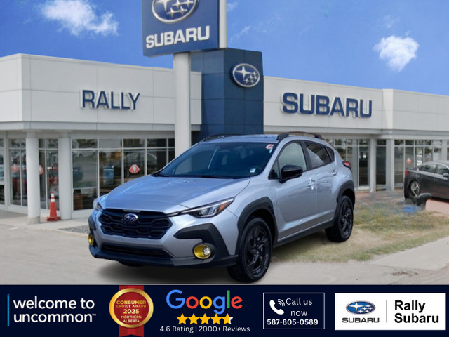 2025 Subaru Crosstrek Onyx - Heated Seats - Heated Steering Whee in Cars & Trucks in Edmonton