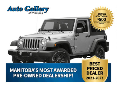  2016 Jeep Wrangler 4WD 2dr Sport, AIR CONDITIONING, MANUAL, RAD