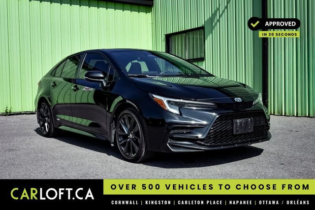 2023 Toyota Corolla Hybrid XSE • SUNROOF • NAV • PREM. AUDIO in Cars & Trucks in Cornwall