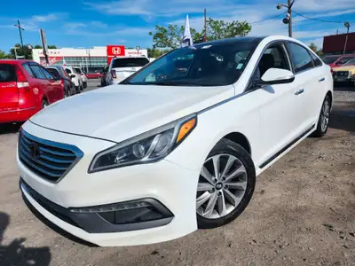 GARANTIE 1 ANS CREDIT DIRECT EN LIGNE AU WWW.AUTO-INTERNET.CA WOW 2015 HYUNDAI SONATA SPORT TOUT EQU...