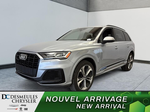 2021 Audi Q7 Progressiv AWD SLINE Black Optic 7 Passagers in Cars & Trucks in Laval / North Shore