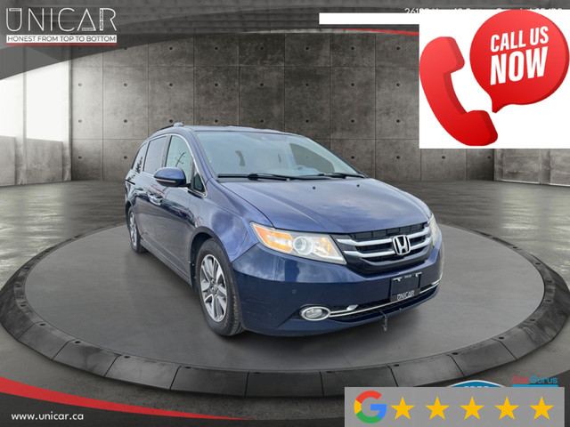 2014 Honda Odyssey No Accidents Touring Blind Spot NAV Backup CA in Cars & Trucks in Markham / York Region