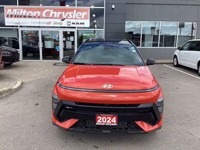 2024 Hyundai Kona N LINE| LEATHER| SUNROOF| NAVIGATION in Cars & Trucks in Oakville / Halton Region - Image 2