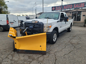 2013 Ford F 250 4WD Diesel With Brand New Plow