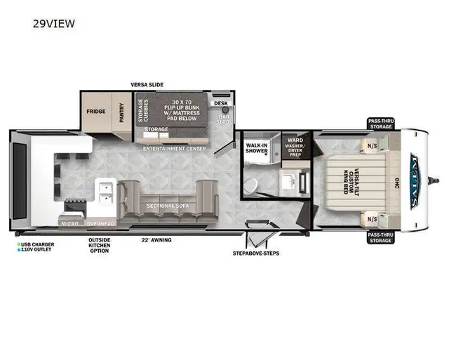 2024 Forest River RV Salem 29VIEW in Travel Trailers & Campers in Edmonton - Image 3