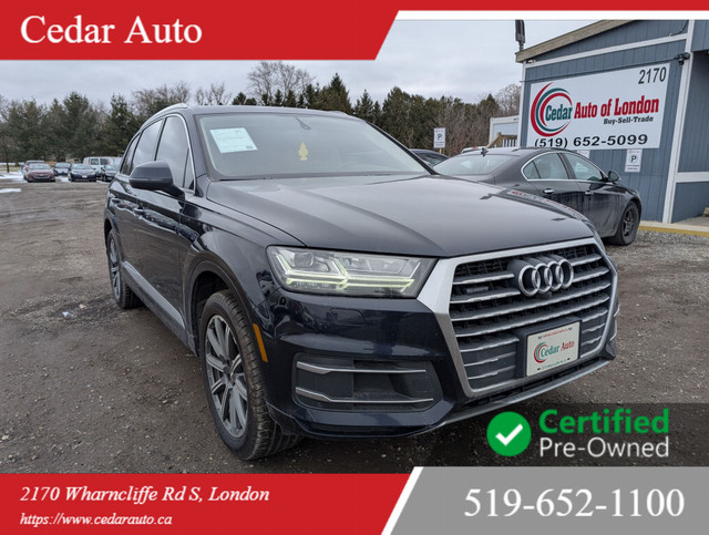2017 Audi Q7 2 YEAR POWERTRAIN WARRANTY | 3.0T Technik | MANAGER in Cars & Trucks in London - Image 4