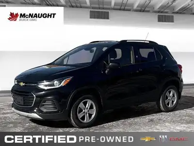 The *2021 Chevy Trax* includes all-wheel drive, heated front seats, a power driver seat, and a 7-inc...