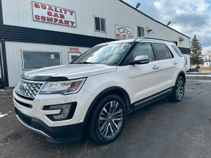 2017 Ford Explorer Platinum - Fully loaded!!! 104310 km's. ONLY $285 bi-weekly O.A.C.