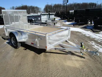 Canadian Mennonite Built Single Axle Aluminum Utility Trailer is $3,755.00 ! Ord: E1297-3077 - Ser:...