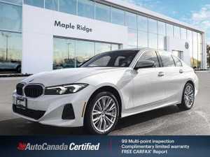 2023 BMW 3 Series 330i xDrive | Accident Free | Blind Spot | Heated Seats | Remote Start | Apple CarPlay | Push Start