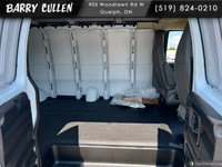 Explore the 2025 Chevrolet Express Cargo Van, in classic white, with an efficient rear-wheel-drive s... (image 6)