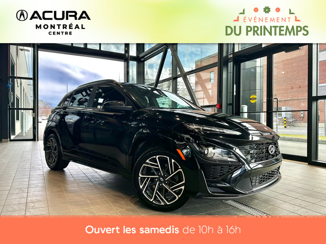 2022 Hyundai Kona N LINE AWD + 1 proprio + Dossier Carfax Sans R in Cars & Trucks in City of Montréal - Image 2