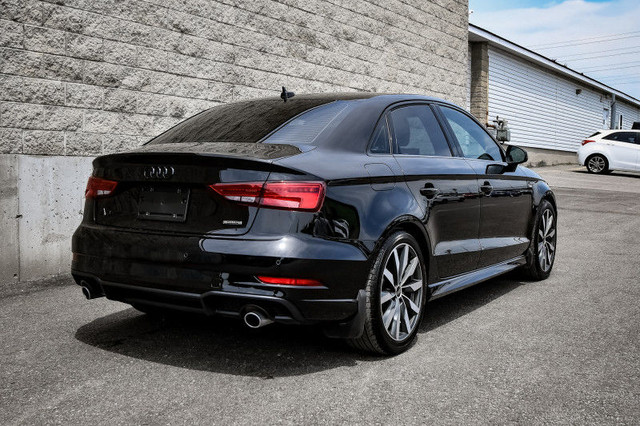2019 Audi A3 Sedan Technik 45 TFSI quattro • SUNROOF • PREM . AU in Cars & Trucks in Cornwall - Image 4
