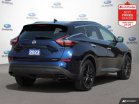 New Price! Odometer is 23178 kilometers below market average! Blue 2023 Nissan Murano Midnight Editi... (image 4)