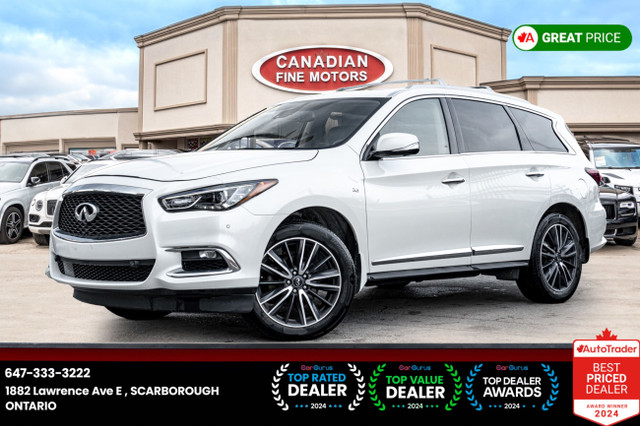 2020 INFINITI QX60 PROACTIVE AWD | 7 PASS | BSM | NAVI | REAR EN in Cars & Trucks in City of Toronto