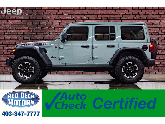 2024 Jeep Wrangler 4x4 Rubicon Leather Nav BCam in Cars & Trucks in Grande Prairie