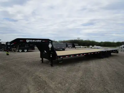 Load Trail Gooseneck Low-Pro Trailer w/12in. 19 lb I-Beam Frame 24,000 Lb is $30,314.00 ! Ord: 73423...