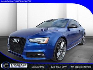 2017 Audi S5 3.0T Dynamic Edition/TOIT PANO/GPS/SIEGE SUEDE