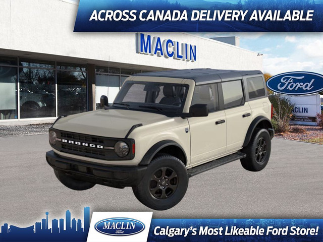 2025 Ford Bronco BIG BEND | BLACK APP PKG | CO-PILOT360 | G.O.A. in Cars & Trucks in Calgary