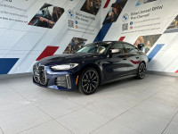 2024 BMW i4 M50 AWD Single-Speed Automatic Electric Motor EXTERIOR - TANZANITE BLUE METALLIC INTERIO... (image 4)