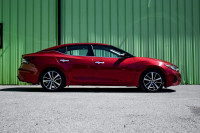 This 2023 Nissan Maxima is for sale today. This sedan has 72,583 kms. It's red in colour . It has an... (image 1)