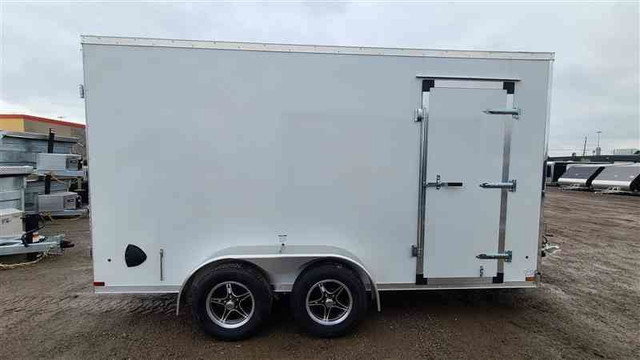 FOREST RIVER ATTX 7X14 TANDEM AXLE BARN DOOR in Cargo & Utility Trailers in Peterborough - Image 4